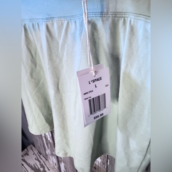 L Space Nolan Top & Skort Set Celery NWT Size Large - Picture 12 of 16